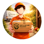 safe delivery on a sunny afternoon