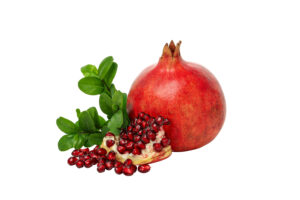 fresh pomegranate (juicy & rich in nutrients)